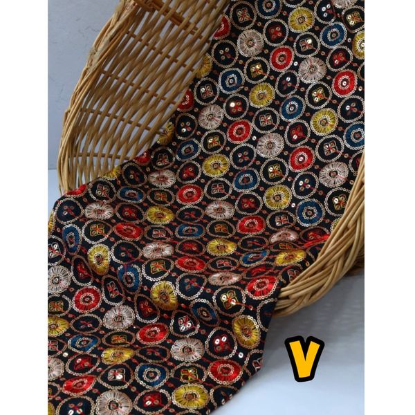 پارچه لینن سوزندوزی