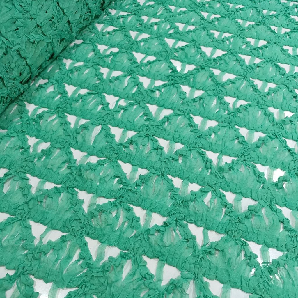 قیمت پارچه توری روبان دوزی