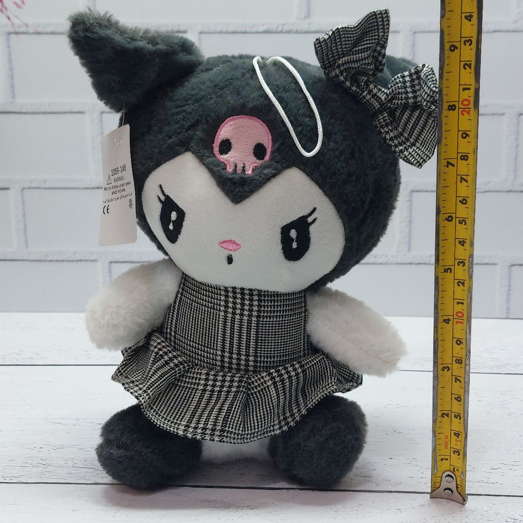 خرید اینترنتی عروسک کرومی 25 سانت قابل شستشو خارجی Kuromi