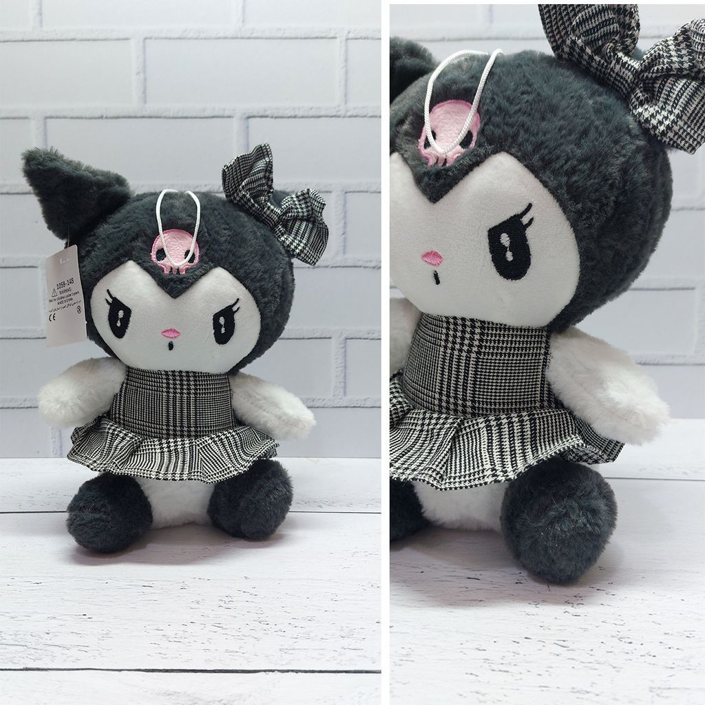 خرید اینترنتی عروسک کرومی 25 سانت قابل شستشو خارجی Kuromi