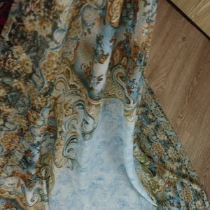 روسری نخی قواره 120طرح‌ آبرنگی