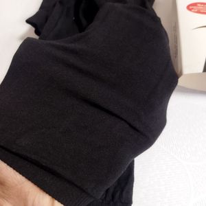 قیمت ساق شلواری مشکی ساده زنانه