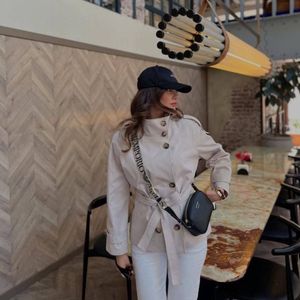 فروش اینترنتی بارونی یقه دار مزونی