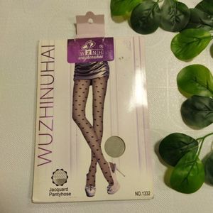 جورابشلواری شیشه طرحدار زنانه