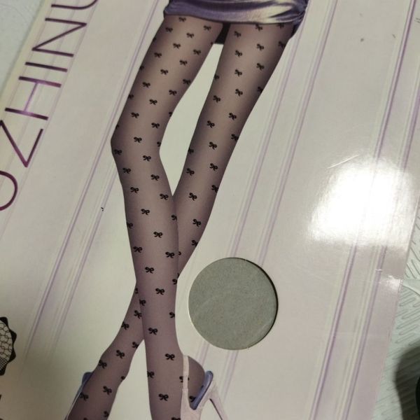 جورابشلواری شیشه طرحدار زنانه