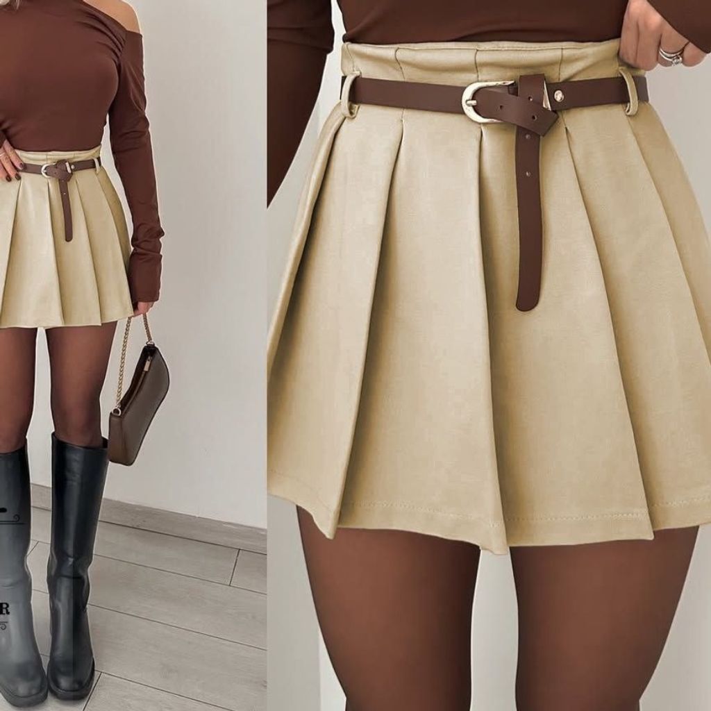 مشخصات دامن پلیسه مزونی