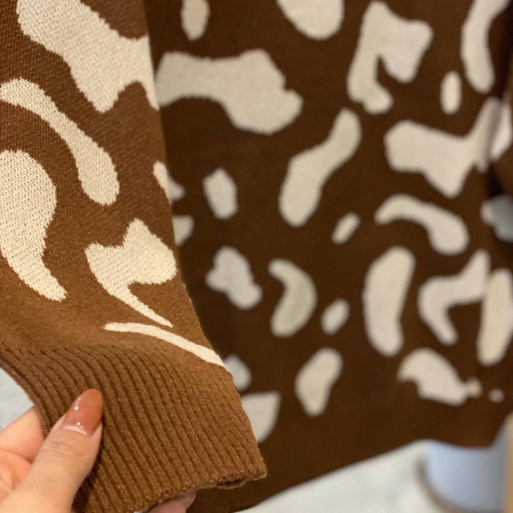 قیمت بلوز بافت زنانه طرح‌ گاوی