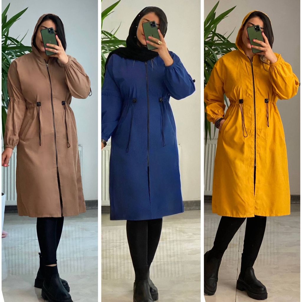 خرید اینترنتی مانتو بلند گت دار