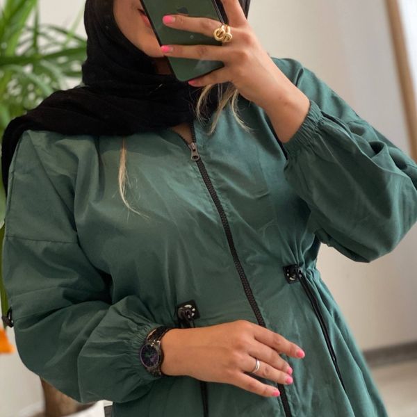 مانتو بلند گت دار