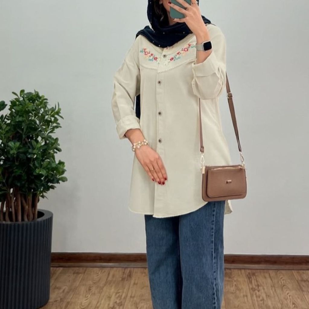 خرید آنلاین مانتو الیاف رها