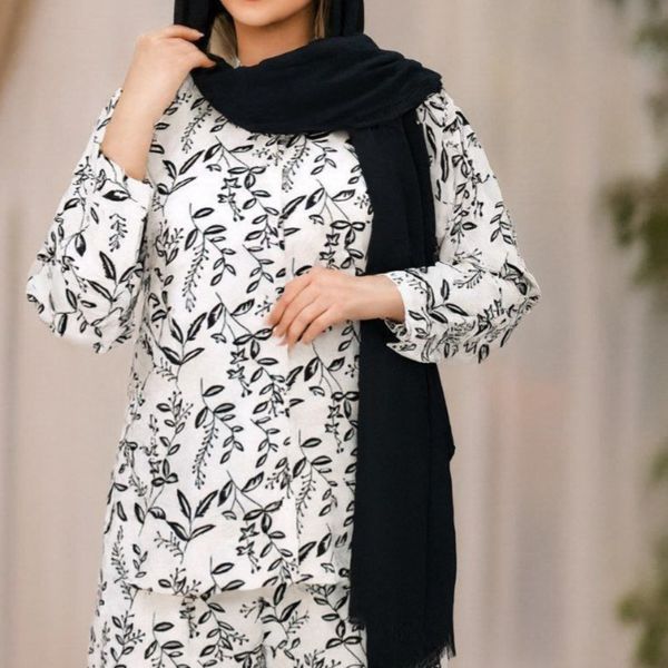 ست مانتو شلوار پرستو