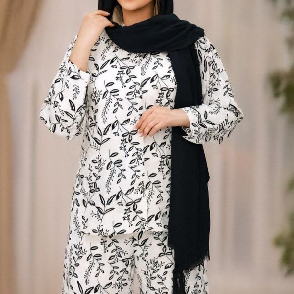 ست مانتو شلوار پرستو