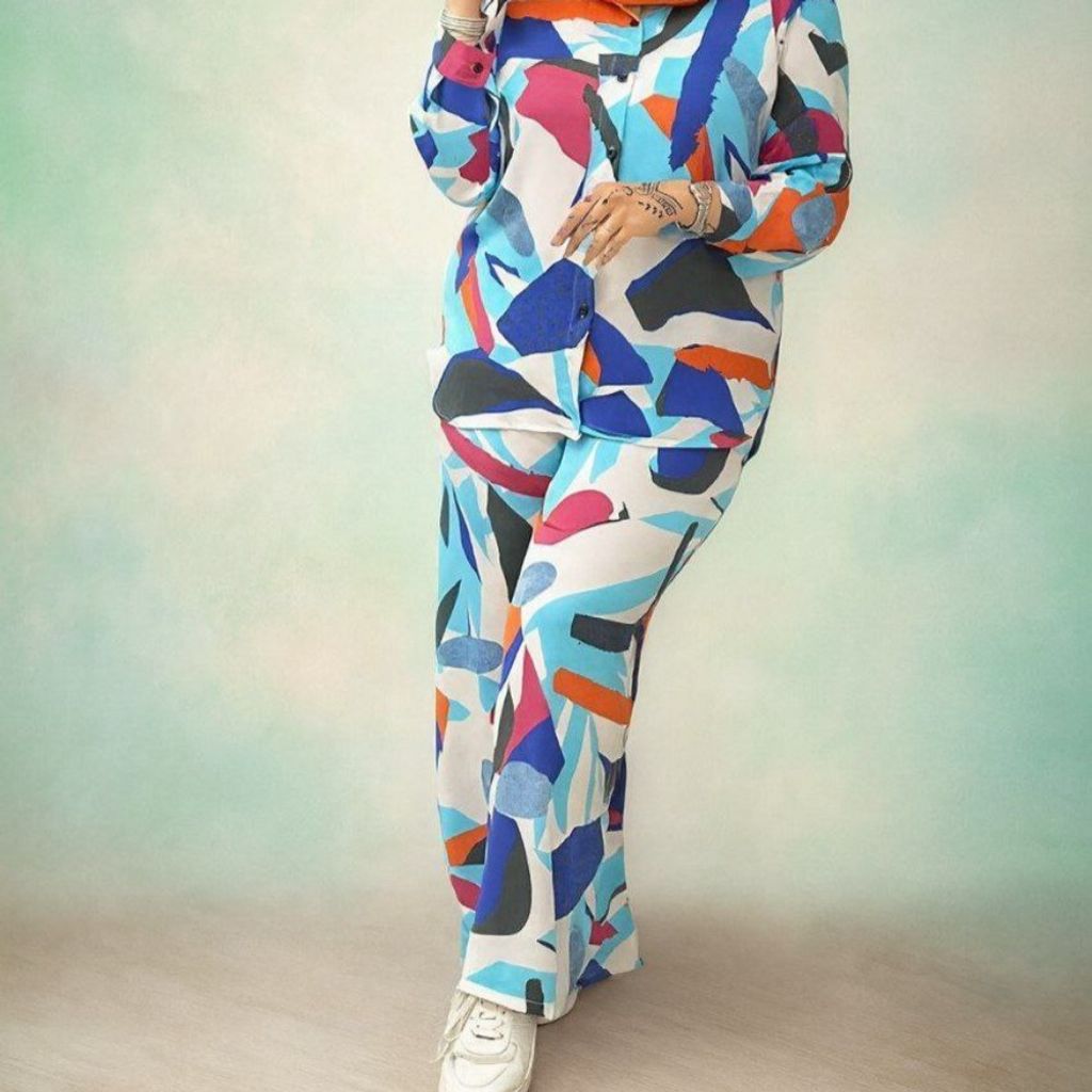 مشخصات ست مانتو شلوار پرستو