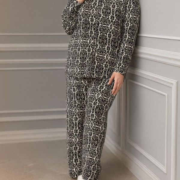 ست مانتو شلوار پرستو