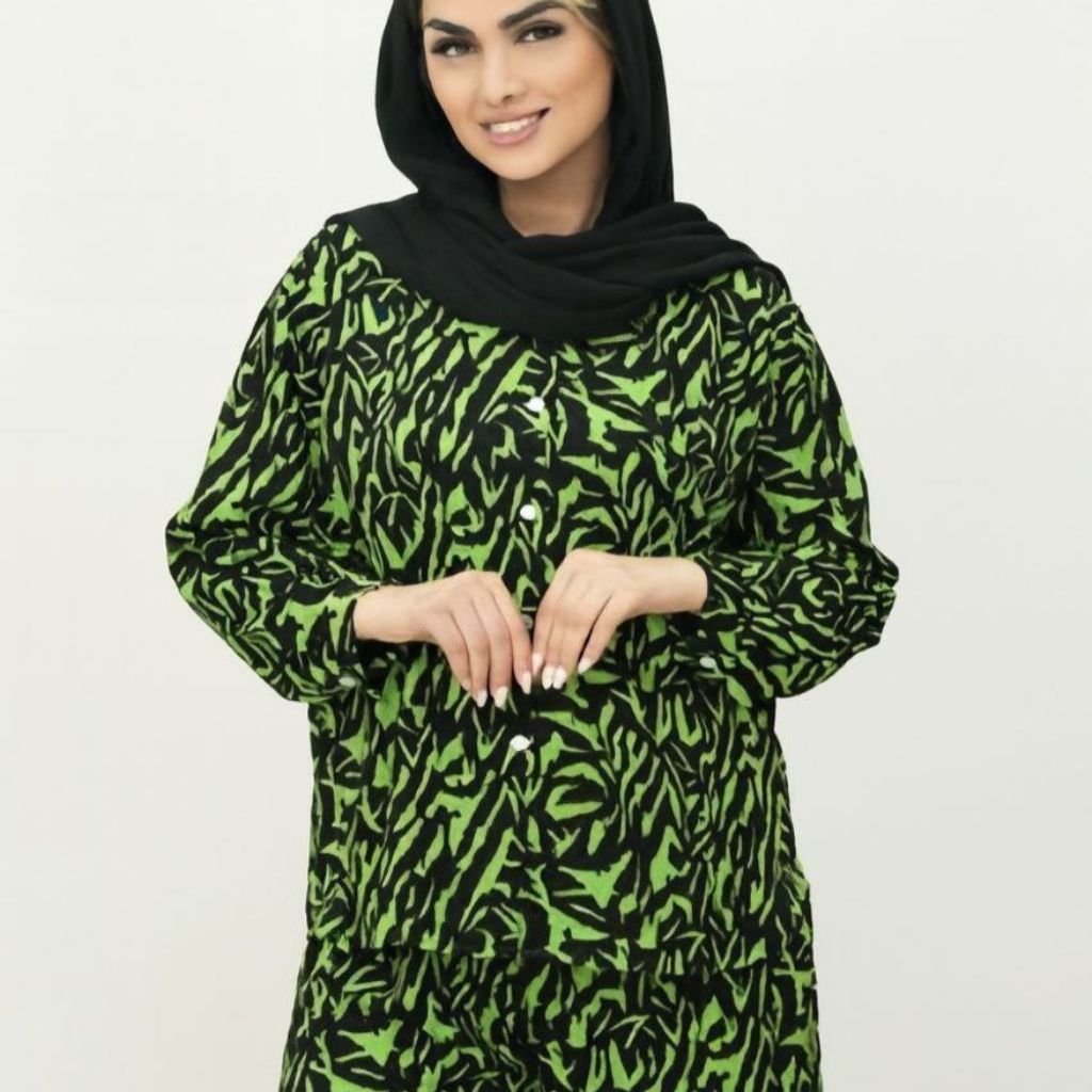 مشخصات ست مانتو شلوار پرستو