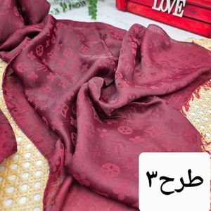 خرید آنلاین شال ژاکارد زرشکی کالکشن یلدا