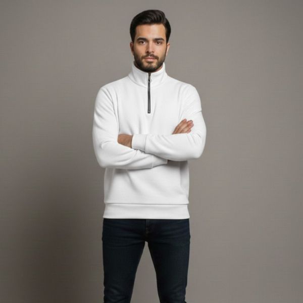 دورس مردانه نیم زیپ مدل Behbod ( در رنگ بندی )