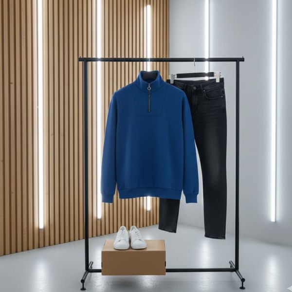 دورس مردانه نیم زیپ مدل Behbod ( در رنگ بندی )