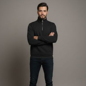 خرید آنلاین دورس مردانه نیم زیپ مدل Behbod ( در رنگ بندی )