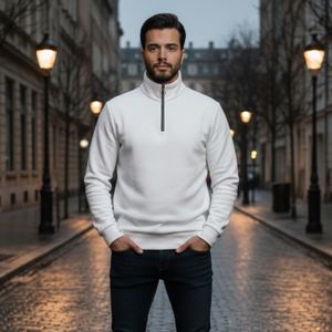 خرید آنلاین دورس مردانه نیم زیپ مدل Behbod ( در رنگ بندی )