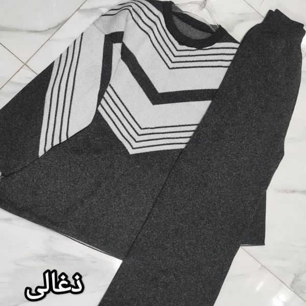 ست زنانه بافت  طرح هفتی