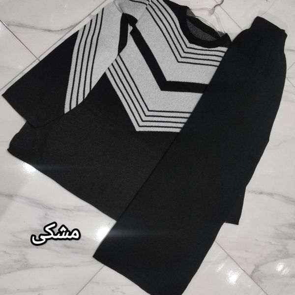 ست زنانه بافت  طرح هفتی