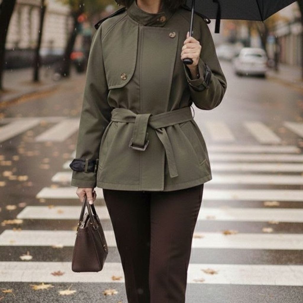 خرید آنلاین بارونی آستردار الین زیتونی