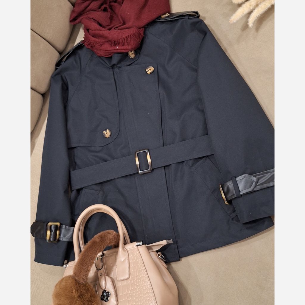 فروش اینترنتی بارونی آستردار الین مشکی