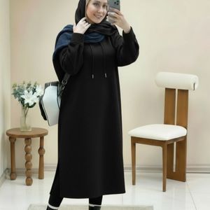 خرید اینترنتی کفتان دورس تو کرکی کلاهدار (آستین کش)