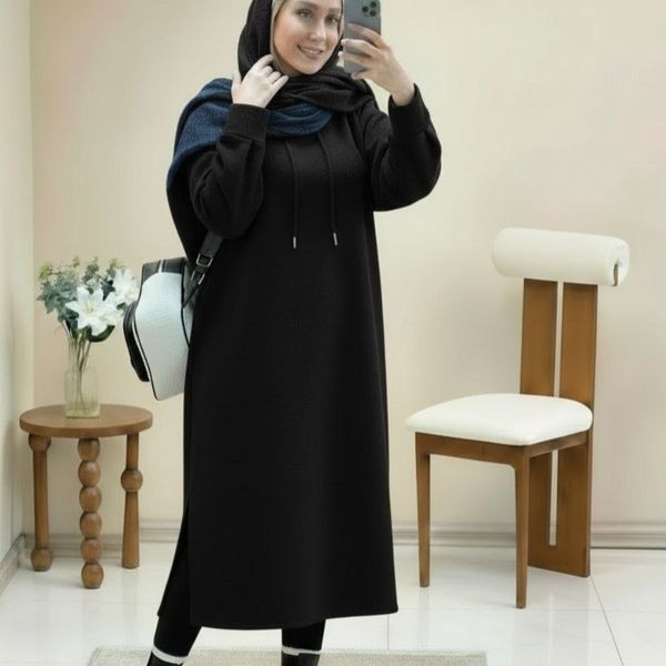 کفتان دورس تو کرکی کلاهدار (آستین کش)چ