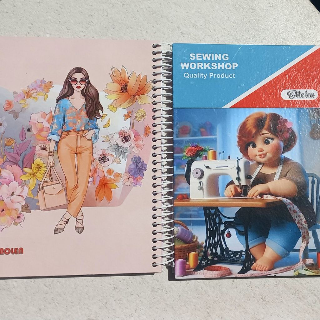 خرید آنلاین دفتر اندازه گیری خیاطی