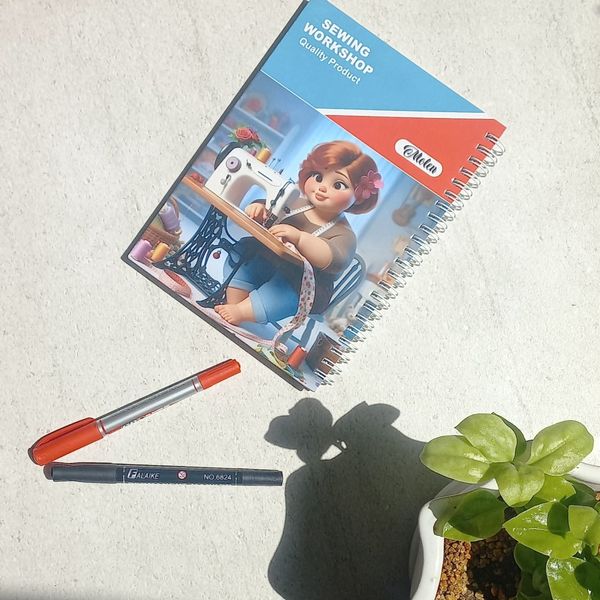 دفتر اندازه گیری خیاطی