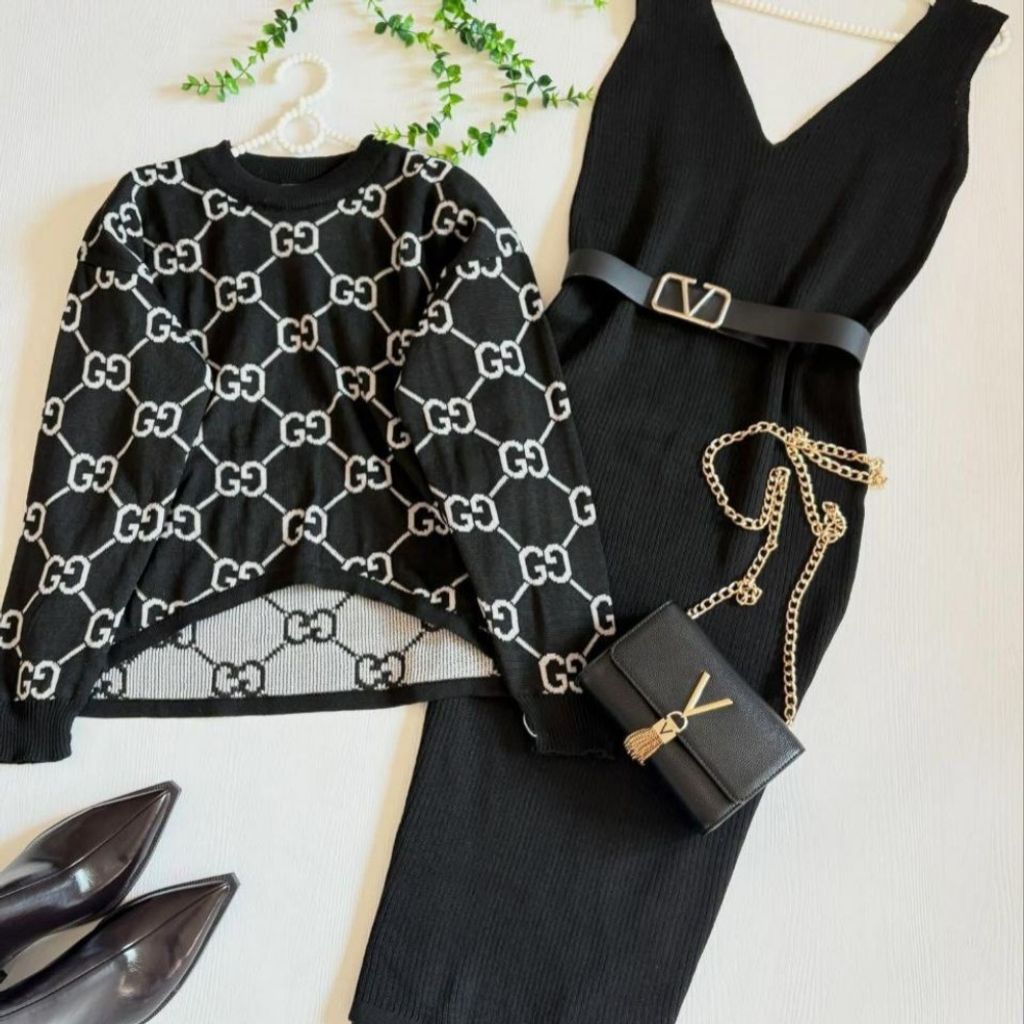 قیمت ارزان ست رویه سارافون بافت گوچی