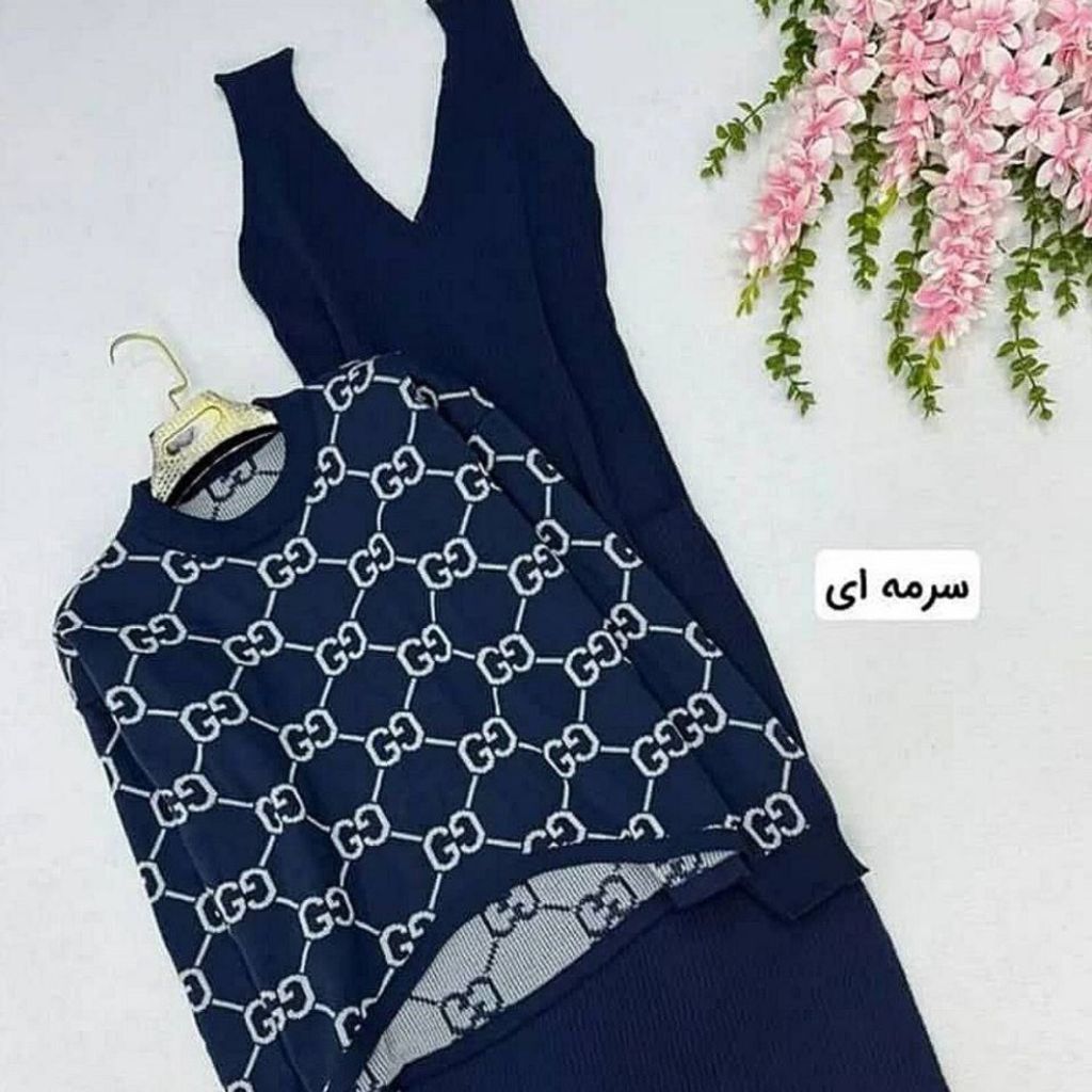 فروش اینترنتی ست رویه سارافون بافت گوچی