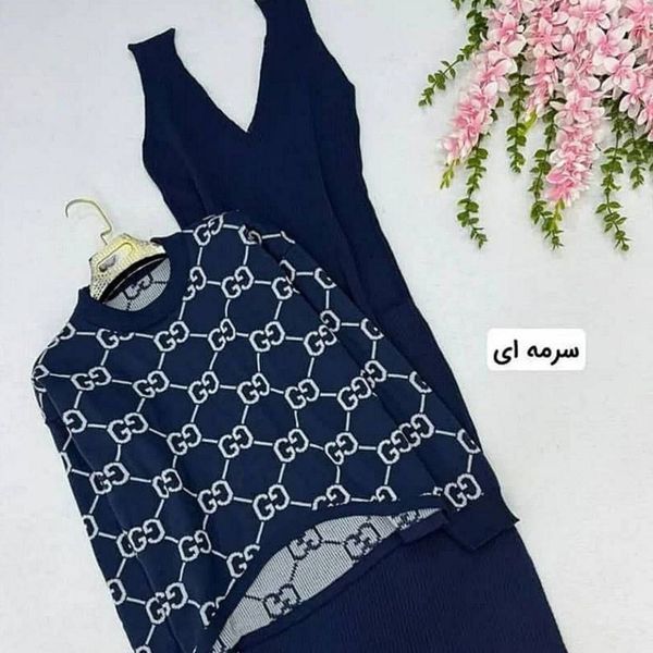 ست رویه سارافون بافت گوچی