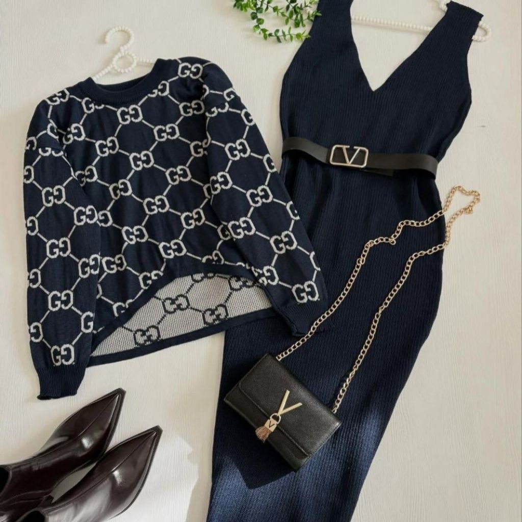 خرید آنلاین ست رویه سارافون بافت گوچی