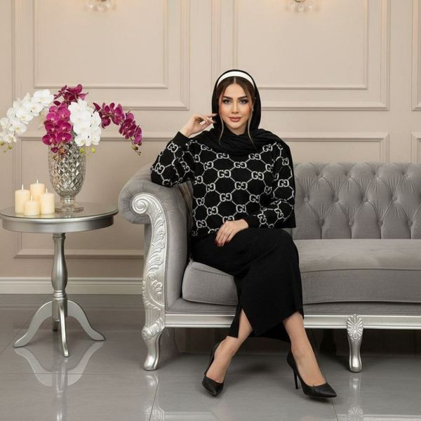 ست رویه سارافون بافت گوچی