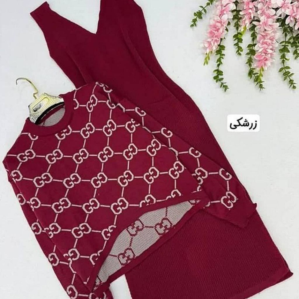 قیمت ارزان ست رویه سارافون بافت گوچی