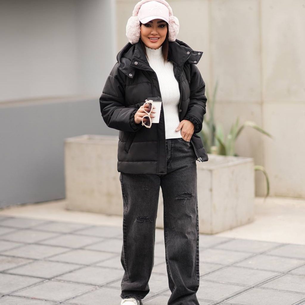 فروش اینترنتی کاپشن کلاهدار آمبردی