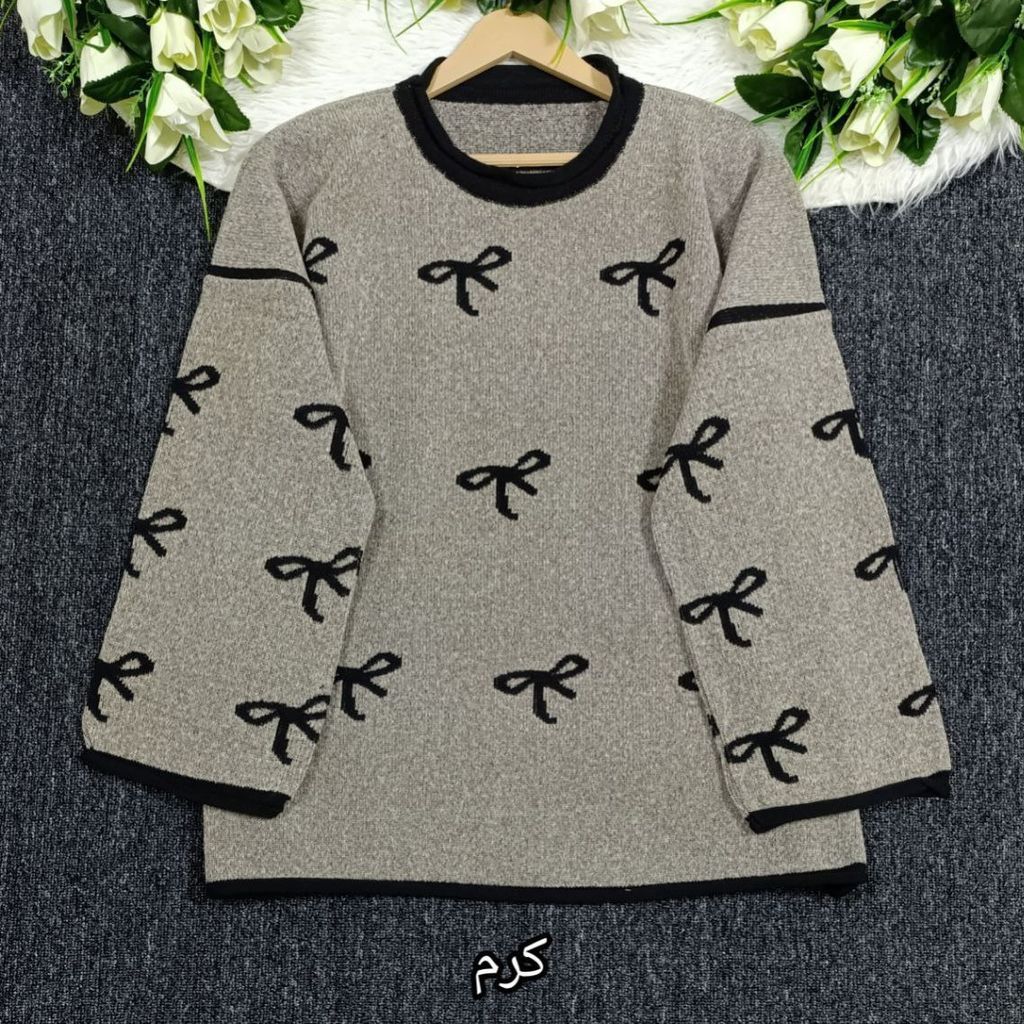 خرید انلاین بلوز بافت پاپیون