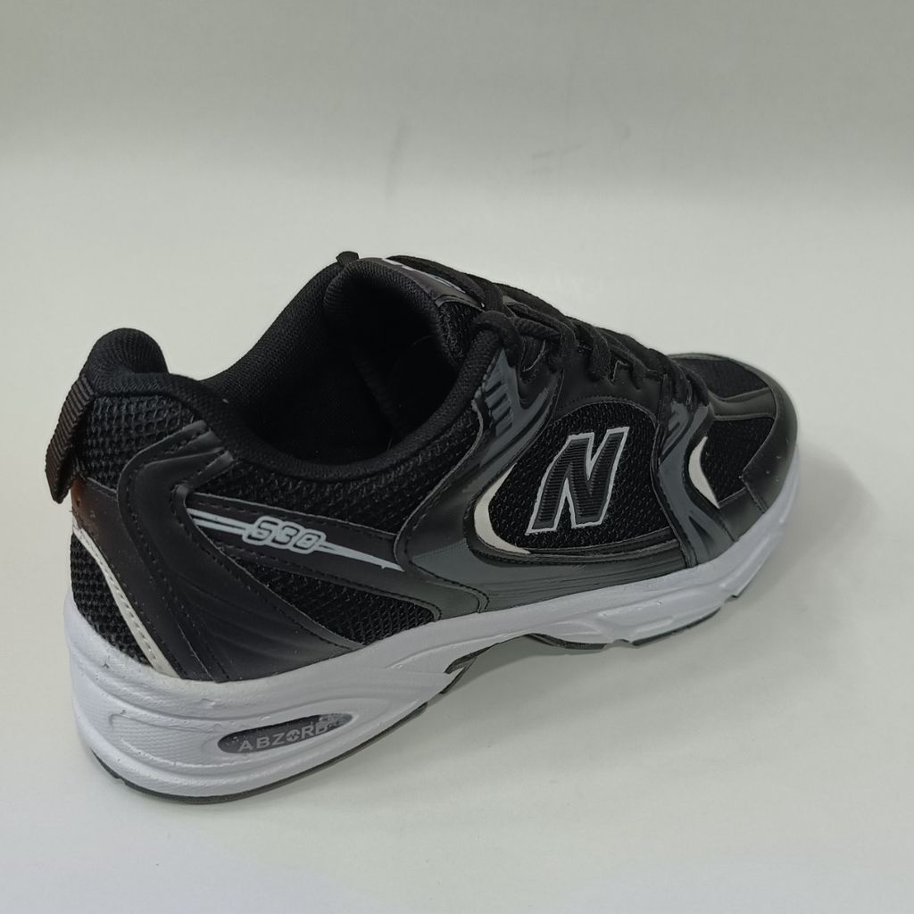 فروش اینترنتی کتونی مردانه نیوبالانس 530 بزرگپا مشکی کیفیت بالا