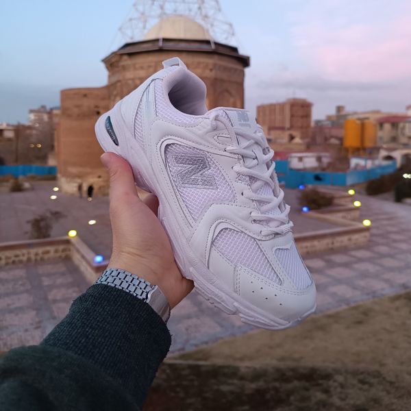 کتونی مردانه نیوبالانس 530 سفید کیفیت بالا