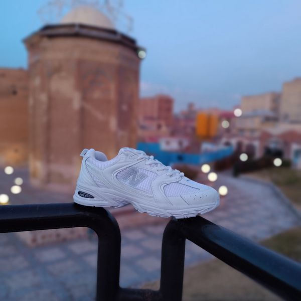 کتونی مردانه نیوبالانس 530 سفید کیفیت بالا