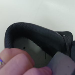 قیمت ارزان کتونی مردانه جردن 1 ورنی ساقدار مشکی کیفیت بالا