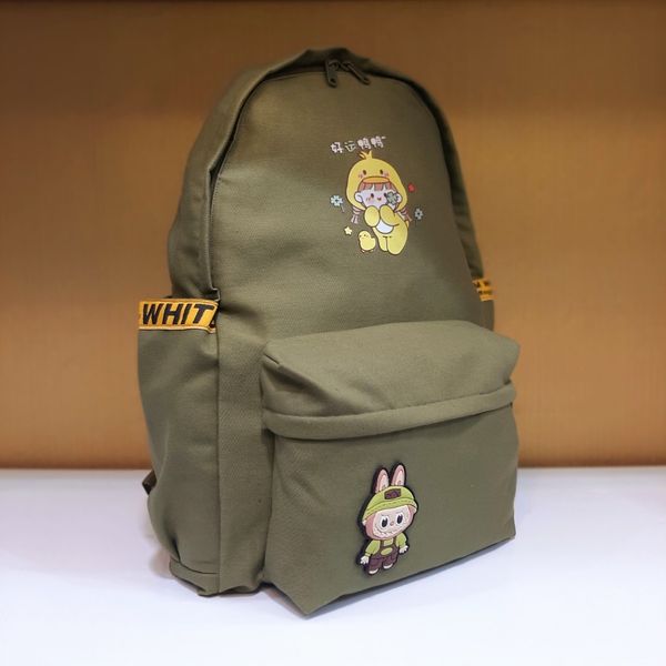 کوله پشتی لبوبو Labubu رنگ سبز