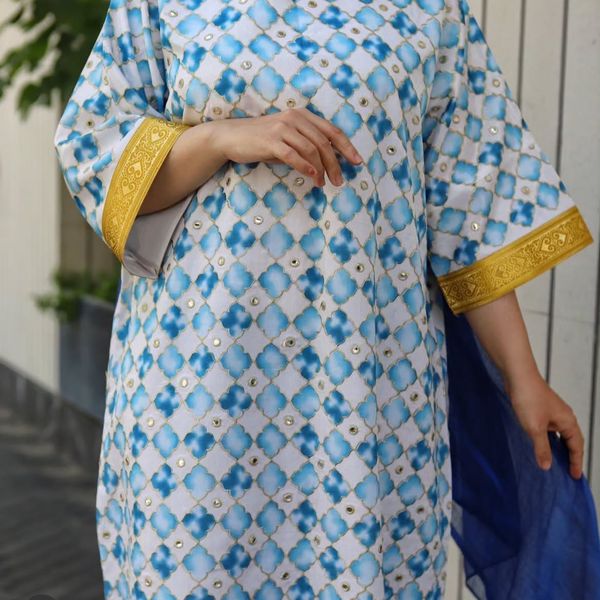 کفتان عربی آینه کاری