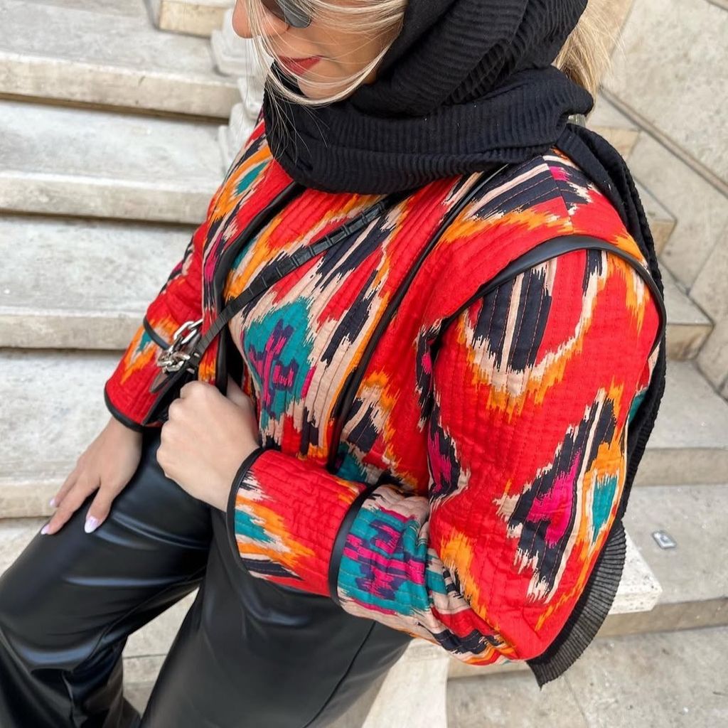 خرید اینترنتی کت پنبه دوزی کوتاه