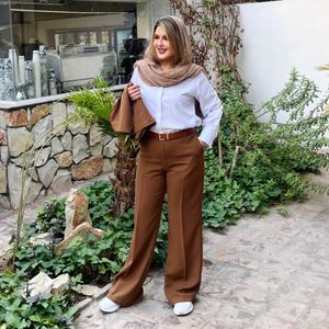 مشخصات ست ژیله و شلوار موکا (کالکشن فروزان نریمیسا