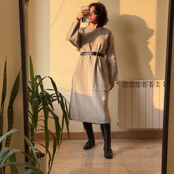 بافت زنانه ماکسی loomarche