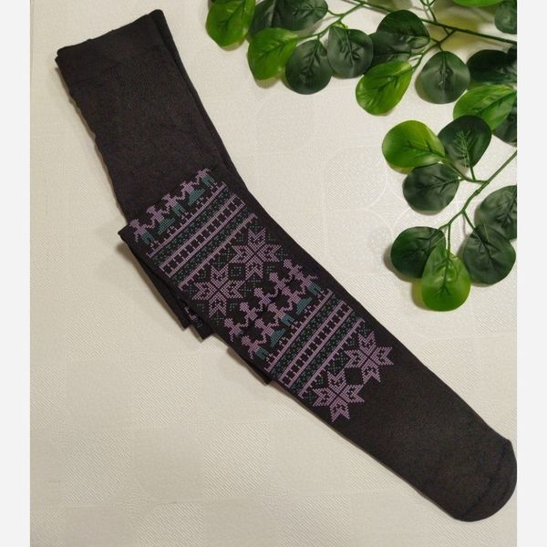 جوراب شلواری مشگی طرحدار زنانه jr75